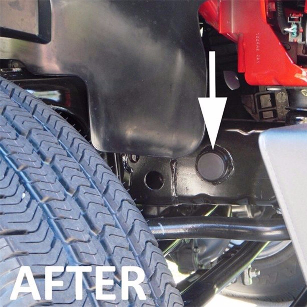 4pcs/set Frame Hole Cover Plug Keep Out Mud For Jeep Wrangler JK 2007