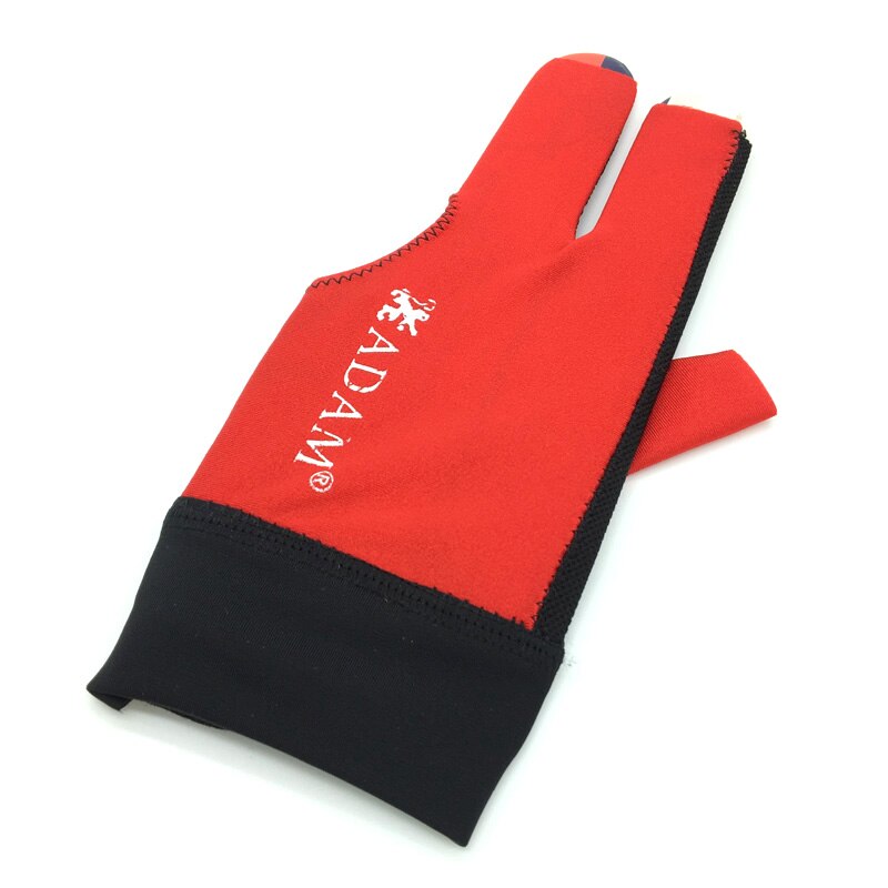 1 st rode Adam Biljart Handschoenen Hoge elastische en punch vel Biljart handschoenen linkerhand snooker handschoenen