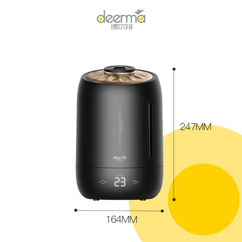 Xiaomi Deerma humidificadores 5L gran capacidad de ultrasonido esterilización humidificador difusor de Aroma de aire purificador fabricante de niebla