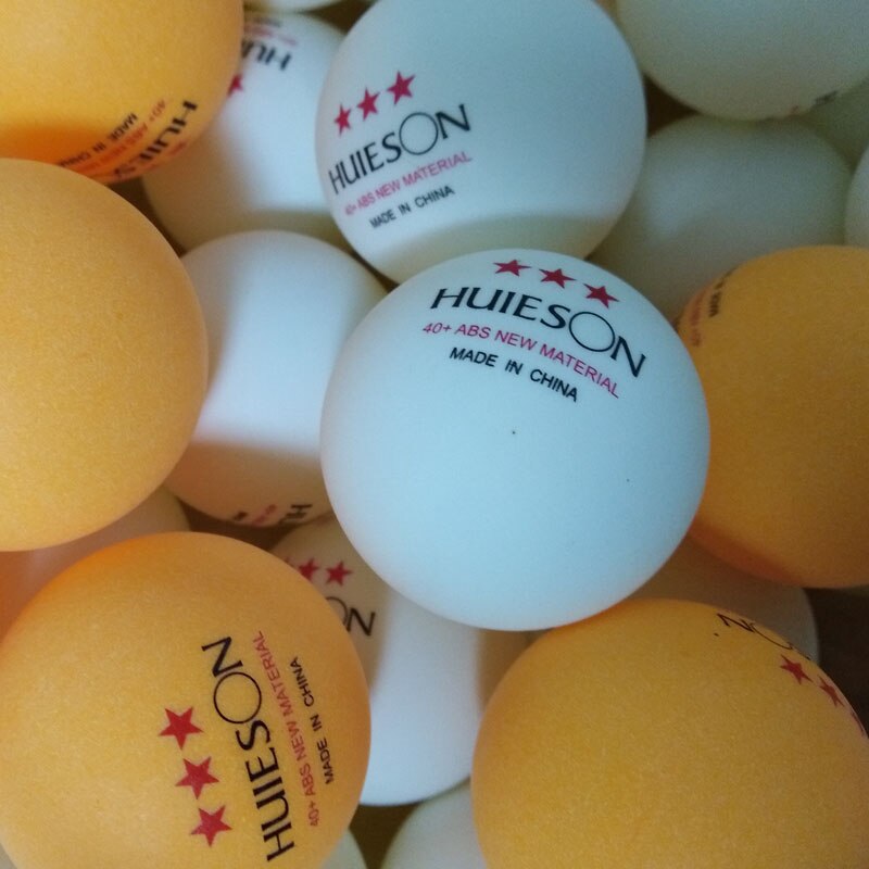 Huieson 2 Stks/partij 3 Sterren Tafeltennis Bal 40 + Materiaal Tafeltennis Ballen Ping Pong Bal Voor Training
