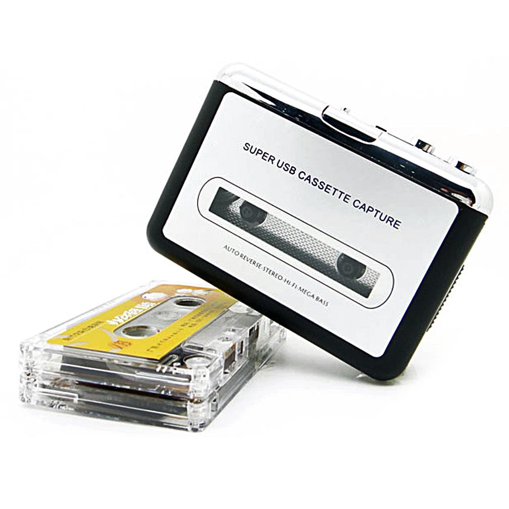 1set Portable USB Cassette Player Capture Cassette Recorder Converter Digital Audio Music Player