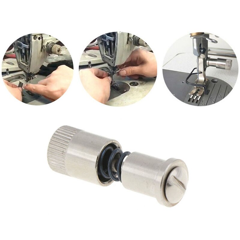 Presser foot device Industrial sewing machine parts Presser foot change screw Instant clamp spring easy holder