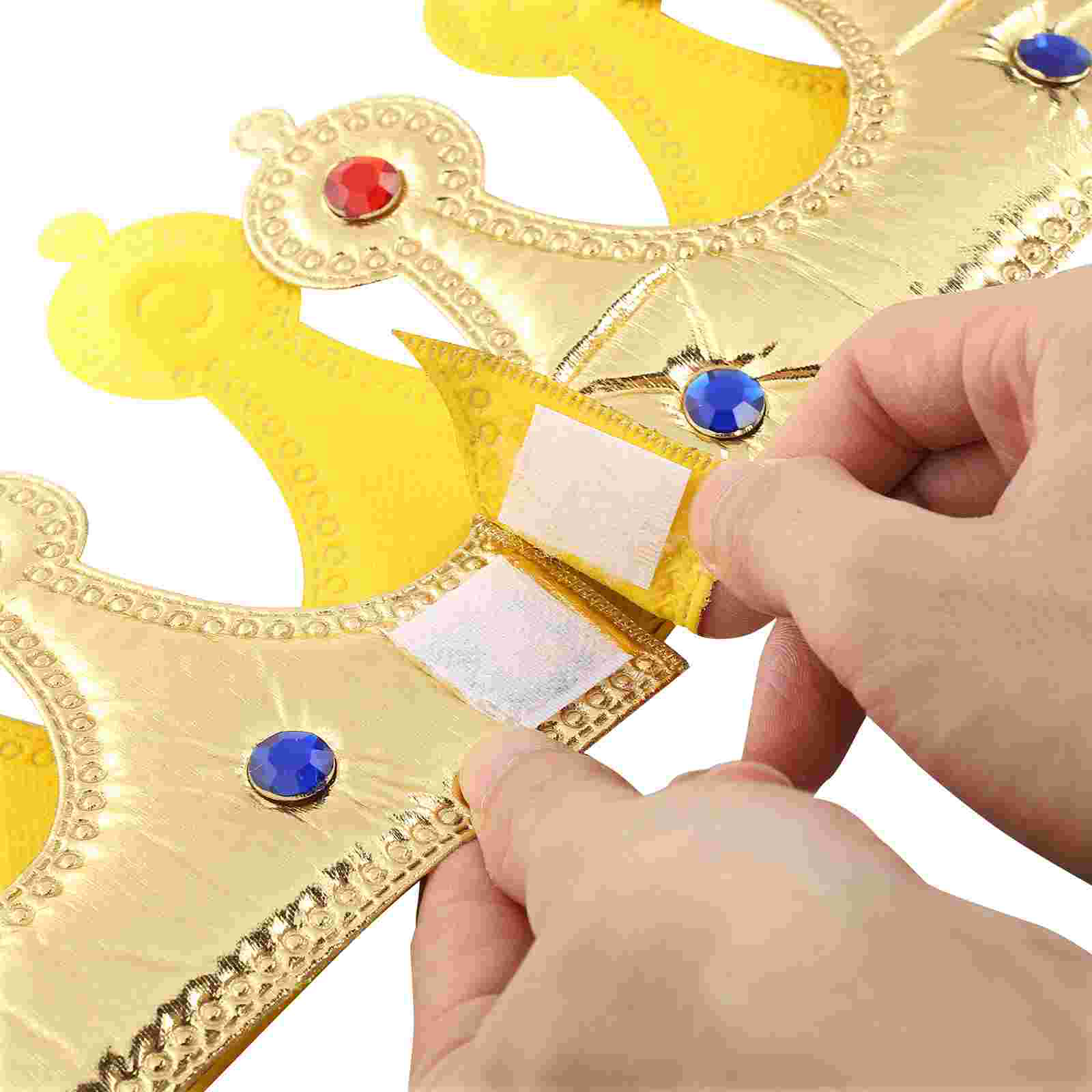 Stobok Verjaardag Kroon Hoed Kinderen En Volwassen Partij Hoed Party Crown Hoed Voor Verjaardag Baby Shower (Golden)