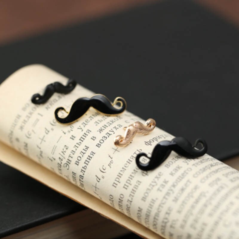 Fashionable Polish mustache brooch men's ladies shirt clothes lapel pin button badge wedding dress lapel pin