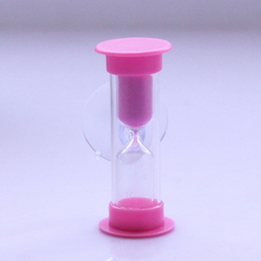 Douche Timer Speelgoed Met Sucker Praktische Zand Klok Baden Tool Gadget Handig Zandloper Abs Badkamer Accessoires Thuis: Pink / 2min