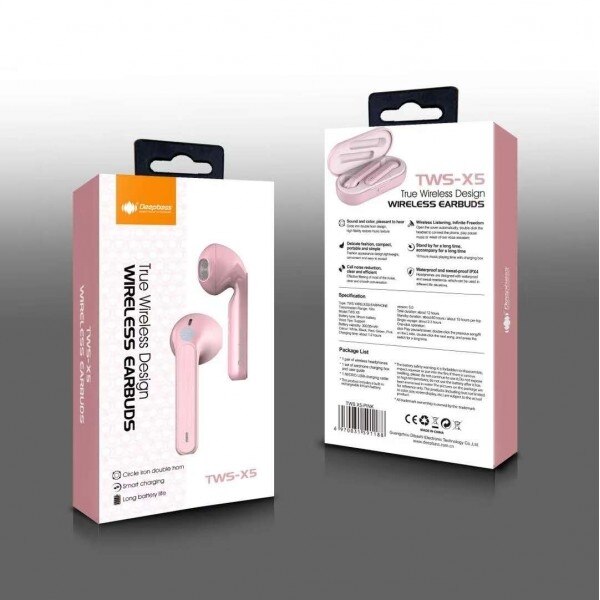 Auricular Deepbass AIR TWS-X5 Bluetooth 4 Colores