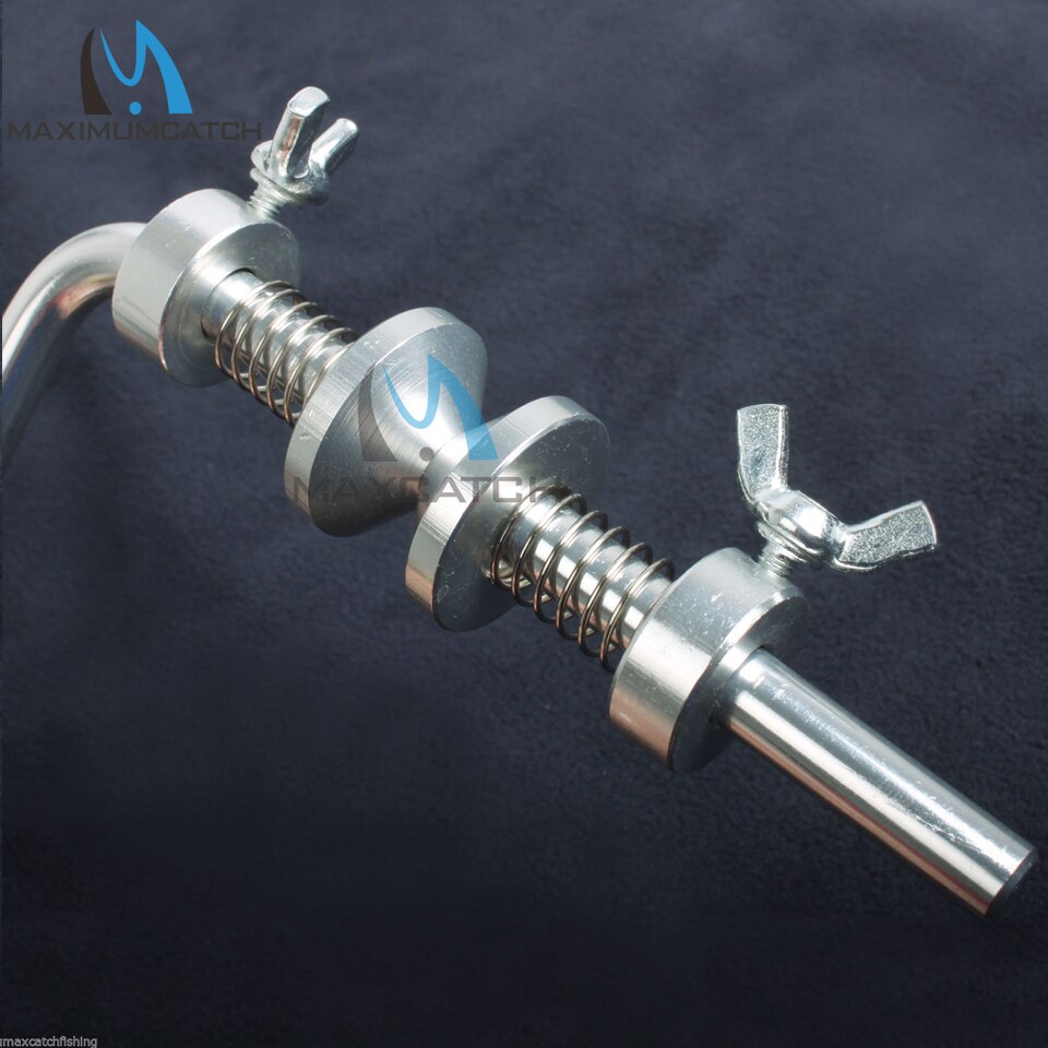 Maximumcatch Aluminum Line Spool Portable Fishing Line Reel Spool Spooler System Tackle Line Winder