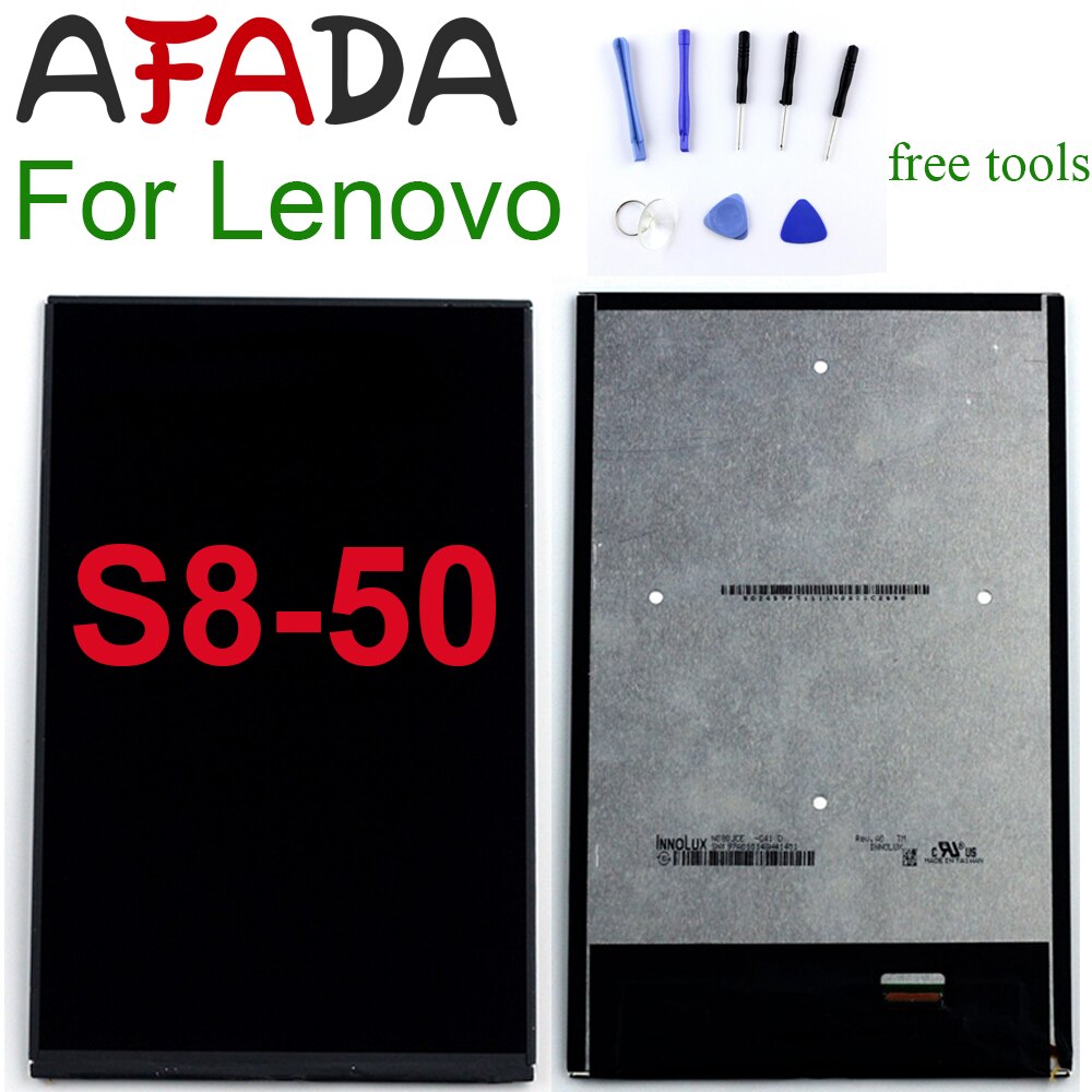 8 pouces Pour Lenovo Tab S8-50 S8-50F S8-50L S8-50LC ÉCRAN LCD Écran Tactile Digitizer Assemblée En Verre Pièces Outils Gratuits