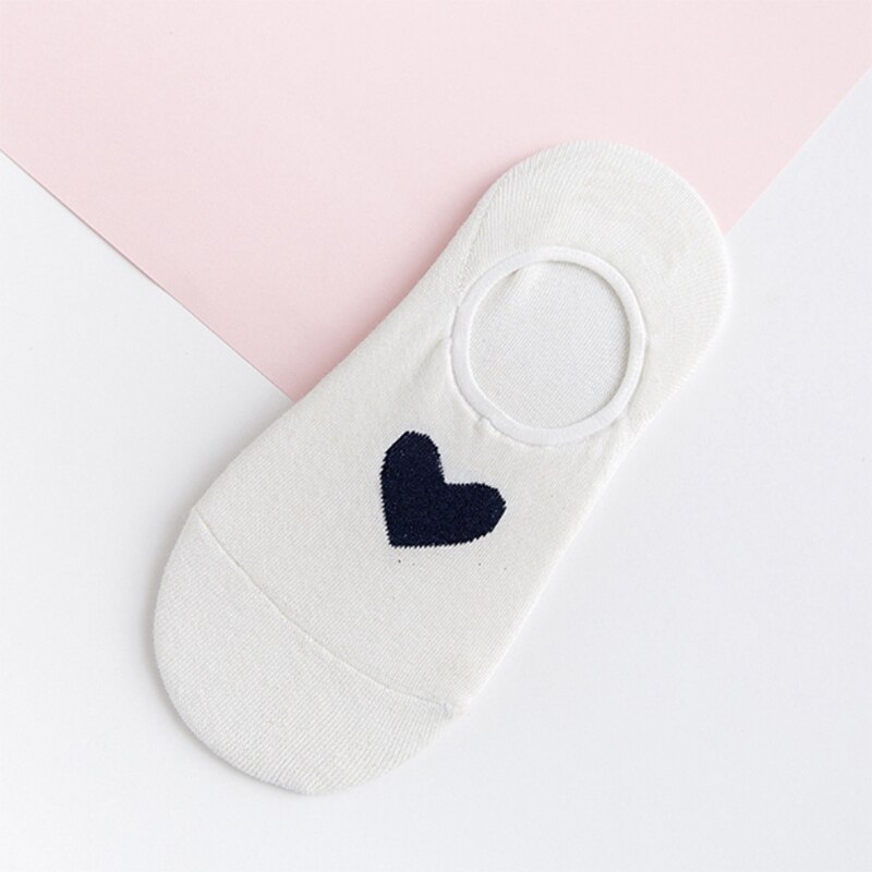 Karikatur Katze Fuchs Socken Nette Ebene Druck Frauen Socken Sommer Lustige Kurze Socken Damen Baumwolle Socke Mädchen PD0161: 2