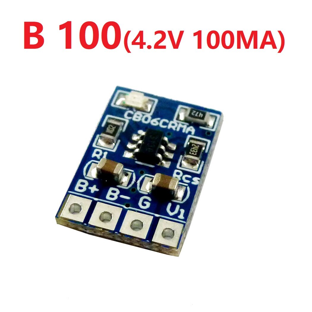 Module de chargeur de batterie au lithium ni-mh 3v 3.6v ni-cd, bouton rechargeable, pour vl2330 ml2032 1220 lir2016 2025 2032 2050 2430 2450: 4.2V 100MA