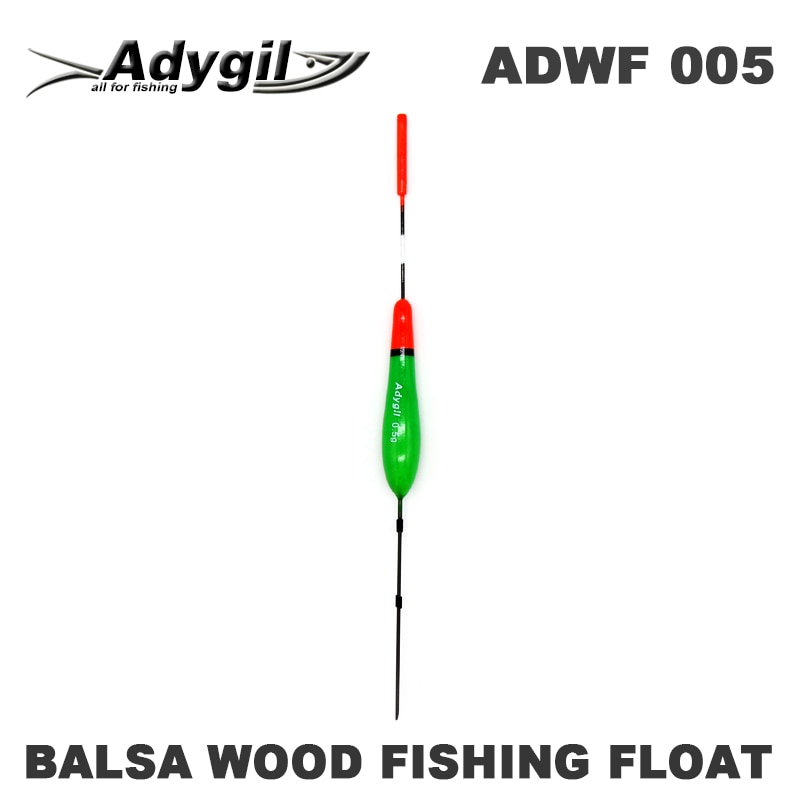 Adygil Balsahout Visserijvlotter ADWF 005 245mm Floatation 0.5g 6 stks/partij