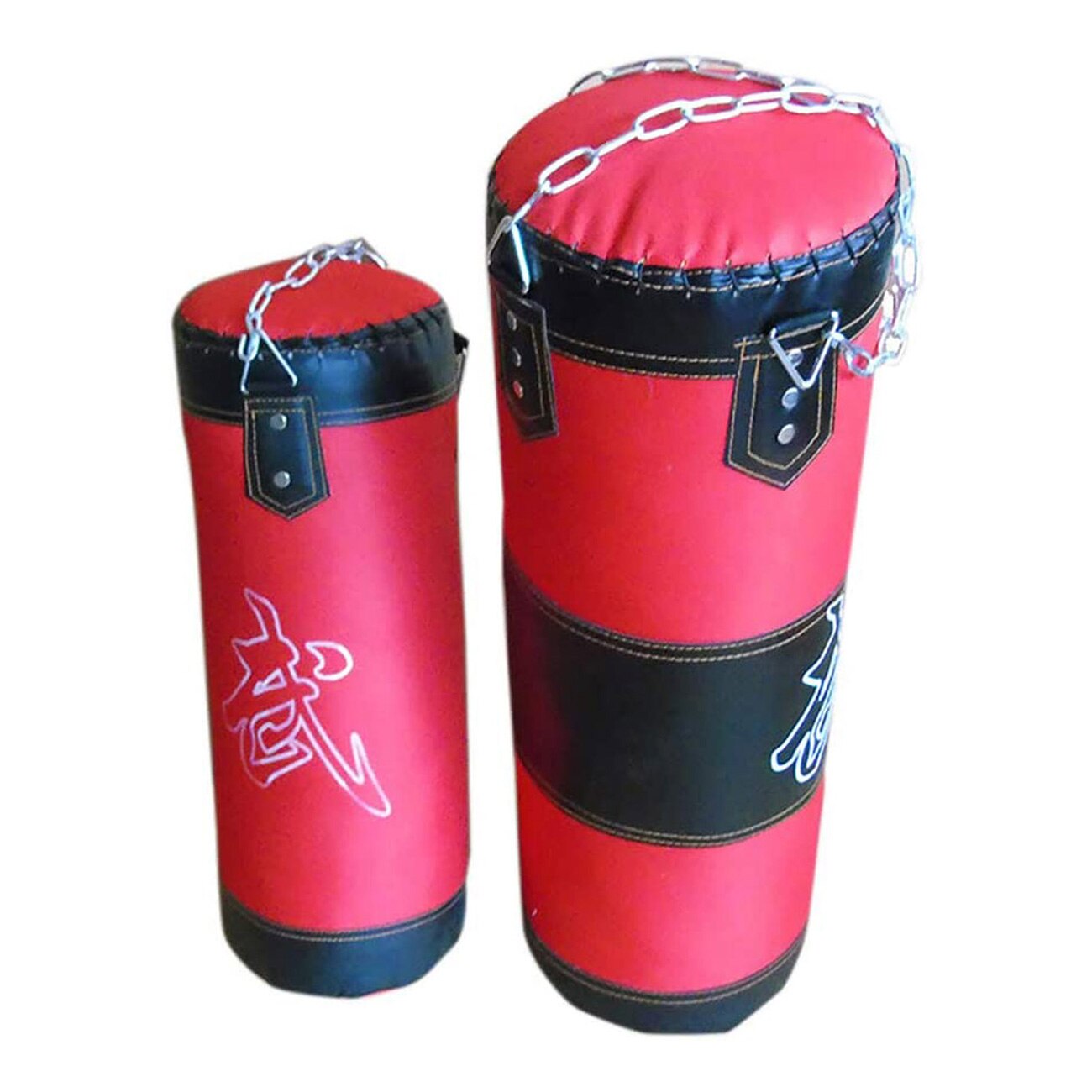 Punching Bag Set, Heavy Boxing Punching Bag with Punching Gloves Heavy Duty Hanging Chains And Mitts Full Set for Kids Adults An