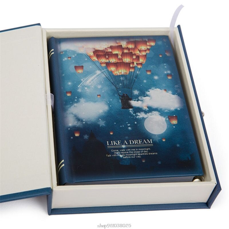 Als Een Droom Dagboek Met Slot Notebook Leuke Functionele Planner Lock Boek Dairy Journal Briefpapier Box Pakket Ja21
