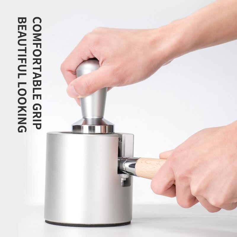 Coffee Press Tool Stainless Steel Based Solid Wooden Handle Coffee Tamper Set Material STAINLESS STEEL