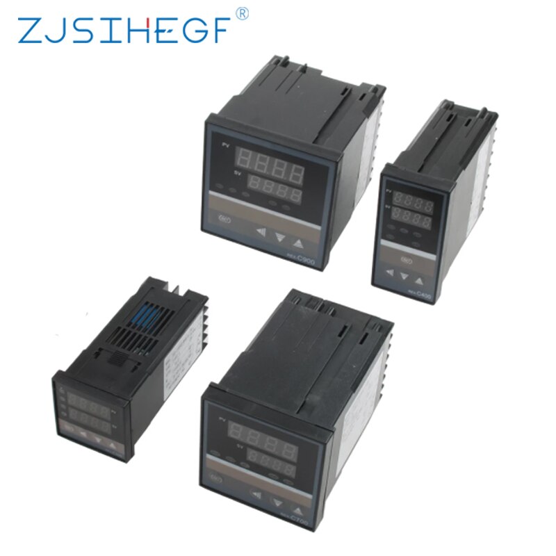 PID REX-C100-C400-C700-C900 Digital Intelligent Industrial Temperature Controller 220V RELAY Thermostat SSR Output