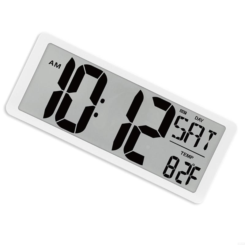 62kd 14 LCD digitale klok Displays tijd, temperatuur, datum met achtergrondverlichting klokken