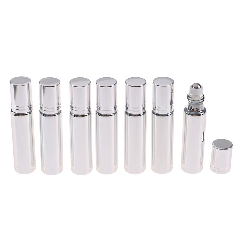 7 pièces/ensemble 10ml Mini rouleau de verre de parfum vide sur bouteille huile essentielle rouleau bouteilles Portable Mini bouteille: sv2