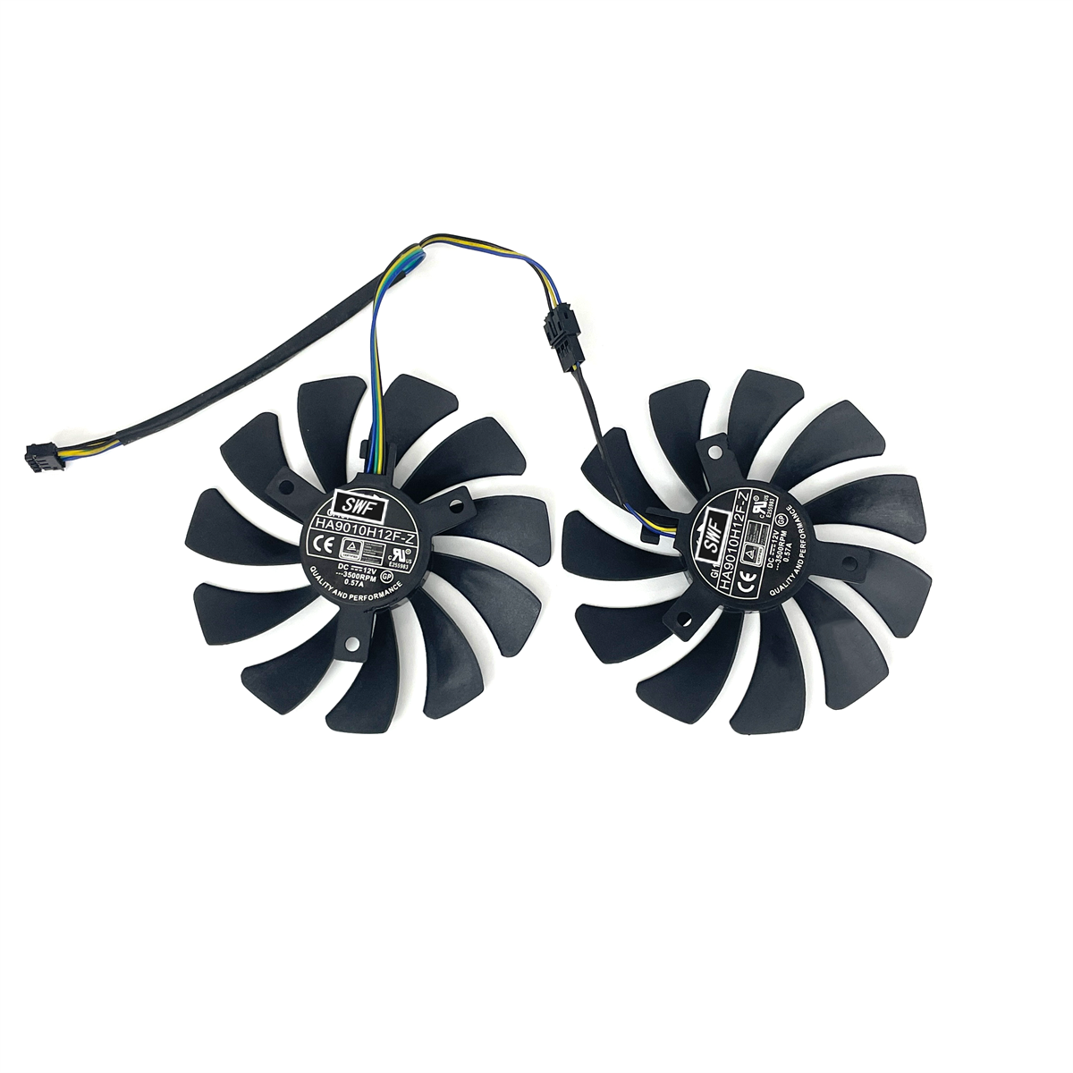 Nowy wentylator chłodzący 85 mm do kart graficznych Powercolor RX 6700 6650 6600 XT RX 5700 5600 XT V2 Fighter Cooler Fan