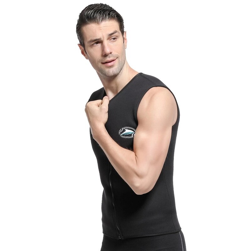 Gilet in neoprene muta da 3MM per immersioni surf muta da nuoto gilet rash guard sport acquatici