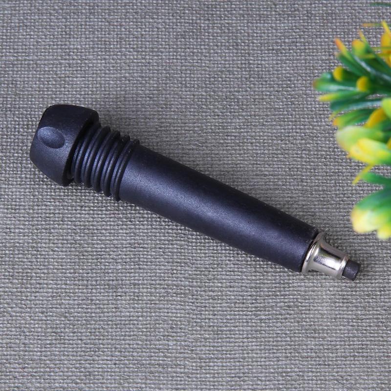 Carbon Tungsten Steel Rod Tip Replacement for Climbing Stick Trekking Pole Black