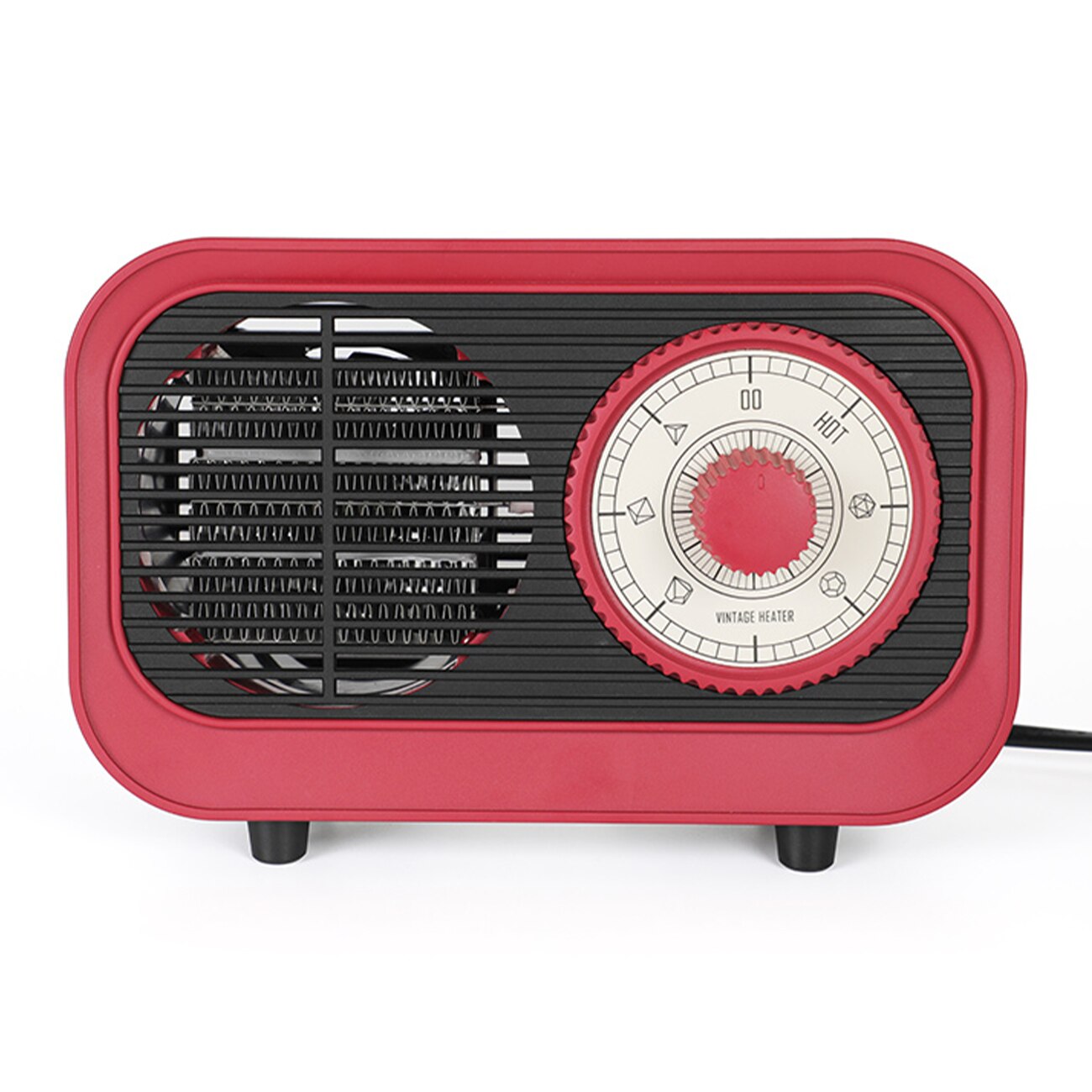 Electric Heater PTC Ceramic Mini Heater Overheat Protection Thermostat Control Tip-Over Protection Portable Office Home Heater