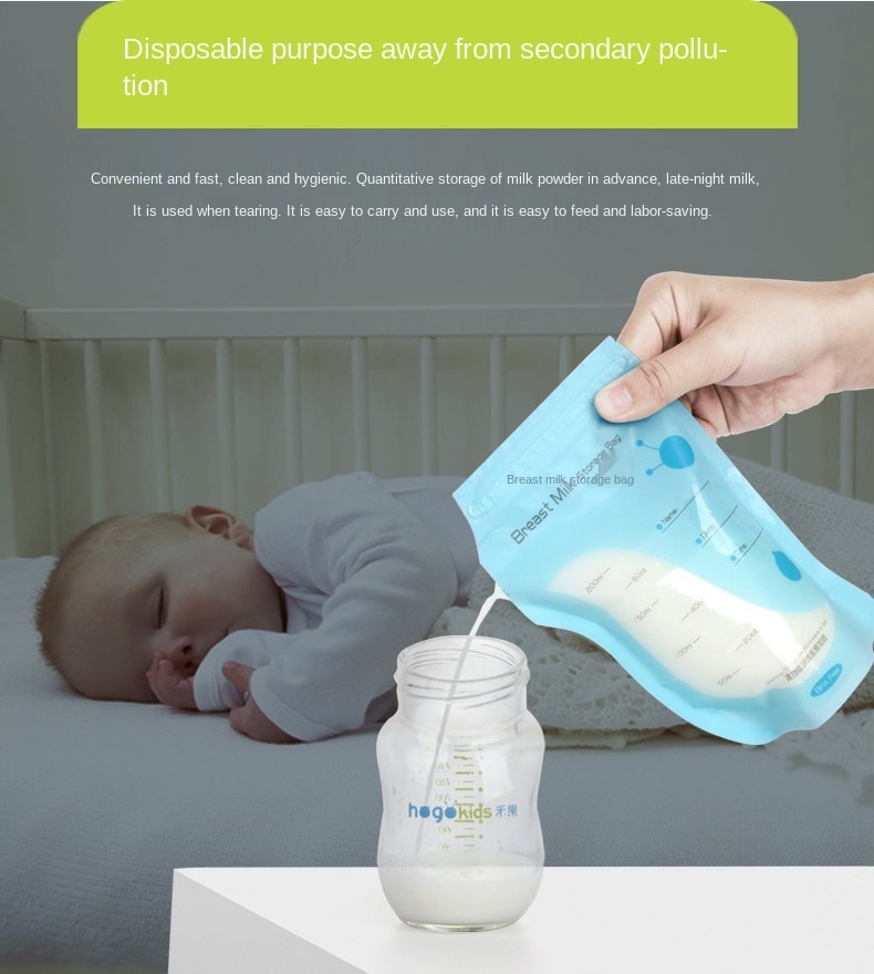 30 st förvaringspåsar för bröstmjölk 200ml säkerhetspåsar för modermjölk förvaringsväska matningsmateriel mat barnmat förvaring babyprylar