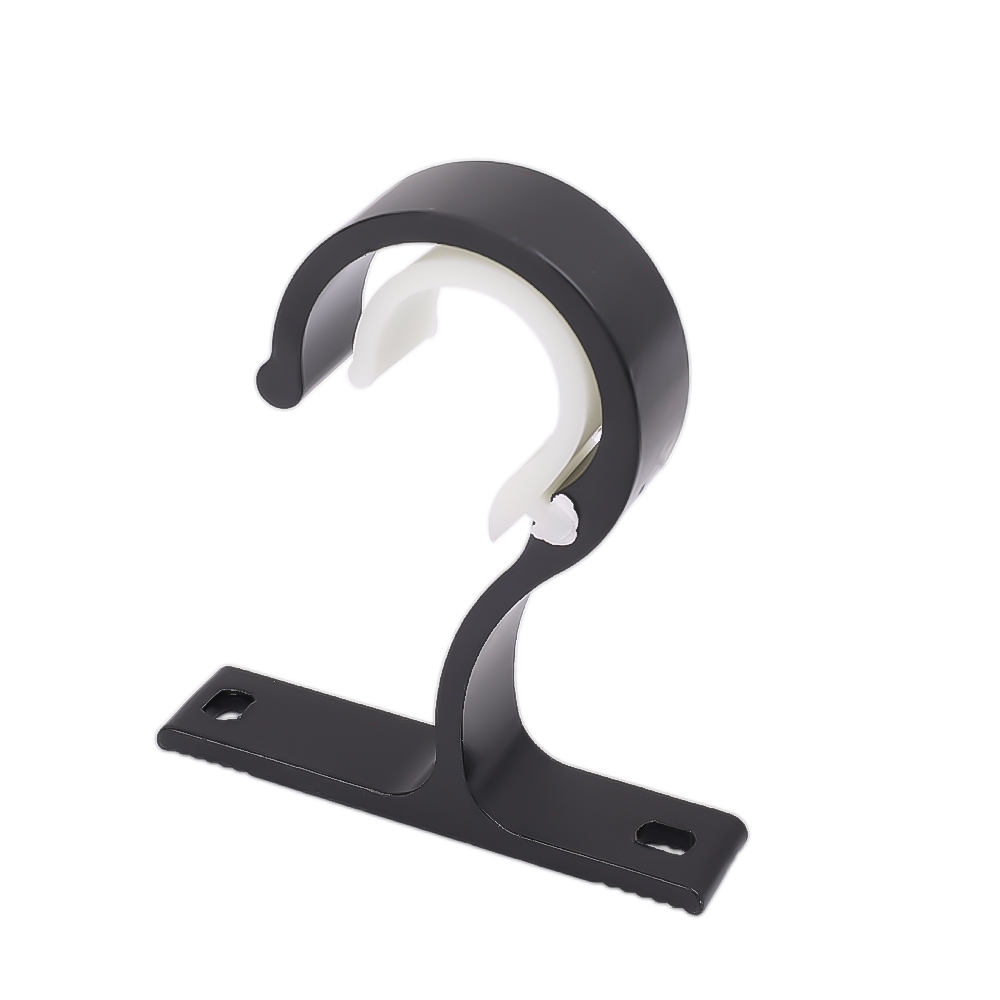 Soporte para cortinas fuerte, varilla romana, soporte para riel de ropa de aleación de aluminio, ganchos de pared para el hogar y el baño, accesorios decorativos: YELLOW / 30-35 cm