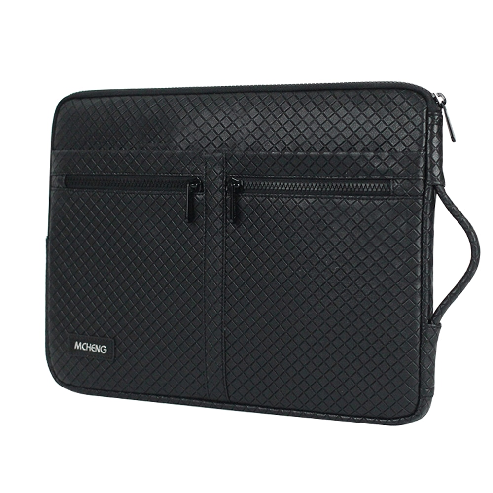 Mcheng pasta de laptop à prova de respingo, à prova de choque, 11 "13" 14 "3/4", bolsa para laptop macbook 13 estojo para notebook computador