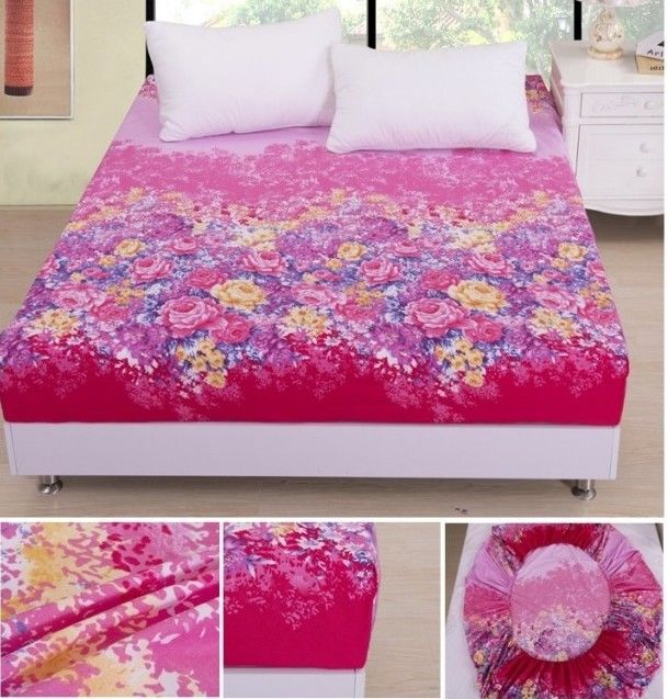 King/Queen Size Fitted Sheet 16 STYLE