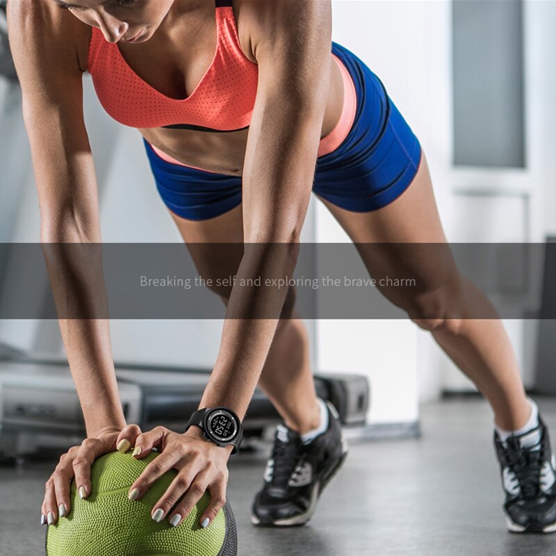 Women's Watches Waterproof LED Digital Ladies Sport Watch Women Multifunction Boy Girl Wristwatch Montre Femme SKMEI