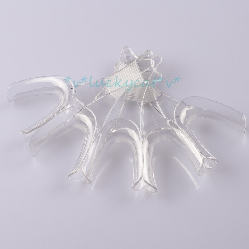 Écarteur dentaire Transparent pour lèvres et joues, 10 pièces/paquet, outil de laboratoire pour dentiste