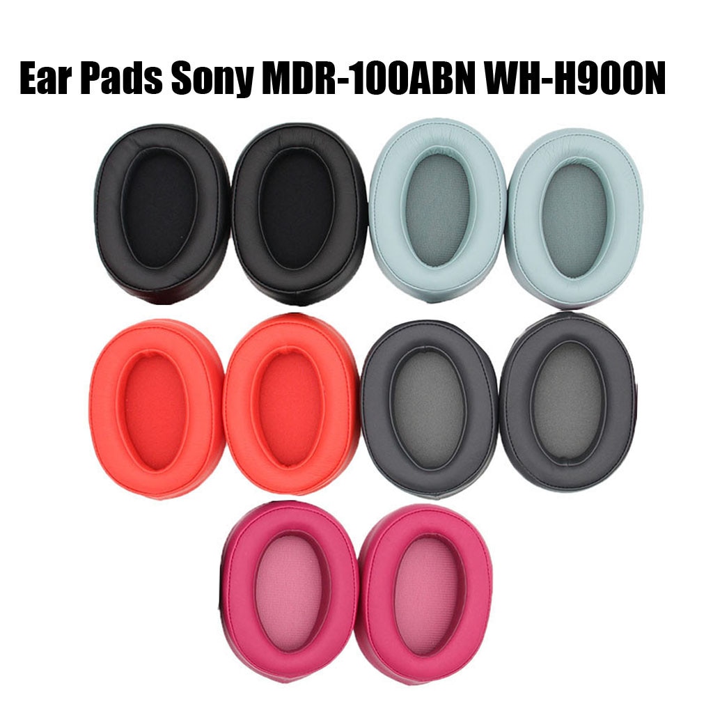 Oorkussen Voor Sony MDR-100ABN WH-H900N Hoofdtelefoon Oorkussen Kussen Cups Cover Oordopjes Oorbeschermers 1 Paar