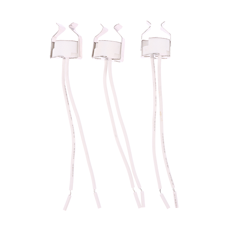 3PCS MR16 GU5.3 G5.3 Lampe Halter Lampe Basis mit Draht Keramik Halogen Sockel Keramik Stecker 250V Led Licht neue