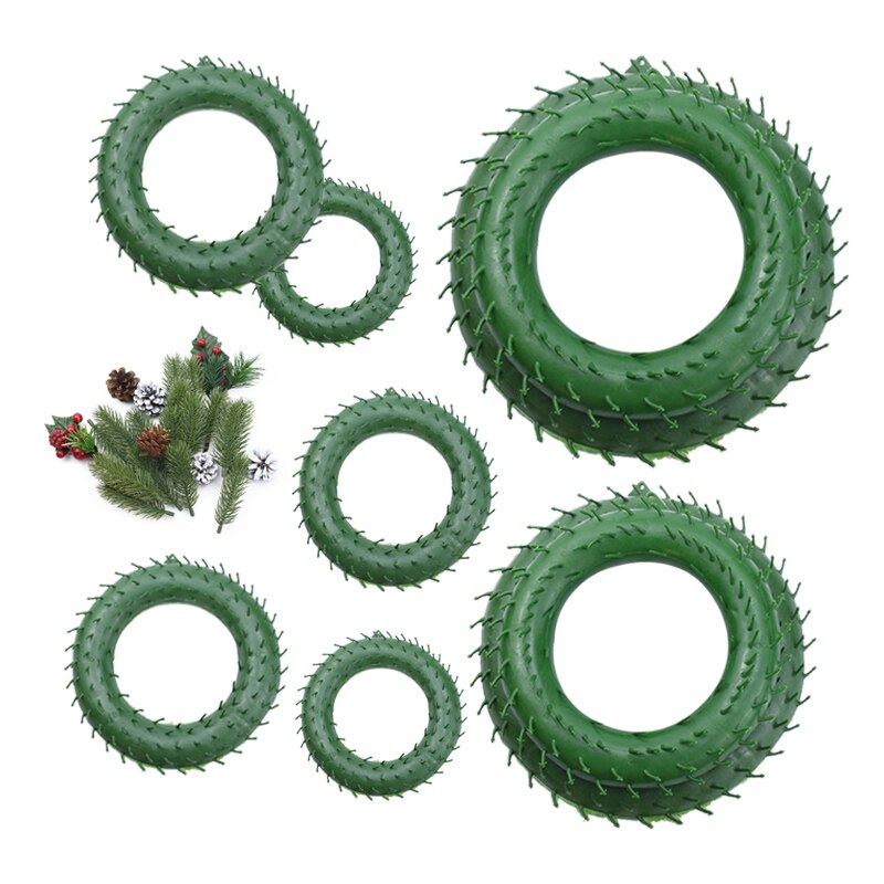 Christmas Wreath Decorative Flowers Wedding Decorations for Home Wall Pendant Bridal Accessories Clearance Artificial Plants
