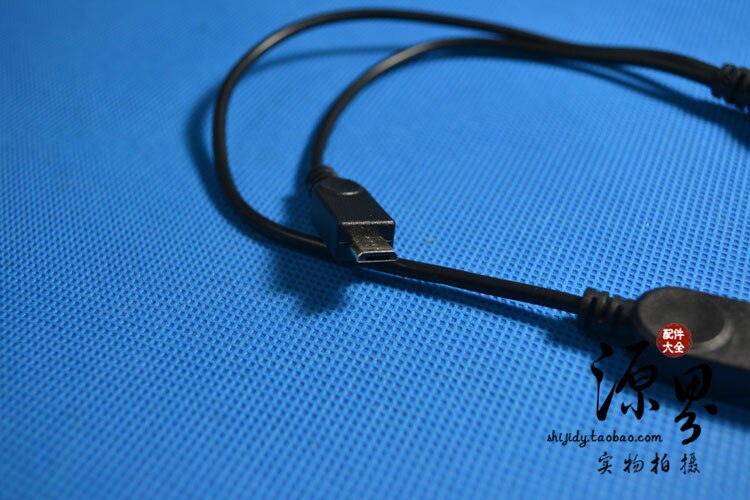 Three OTG cable micro usb data cable male to male and female auxiliary power otg usb cable