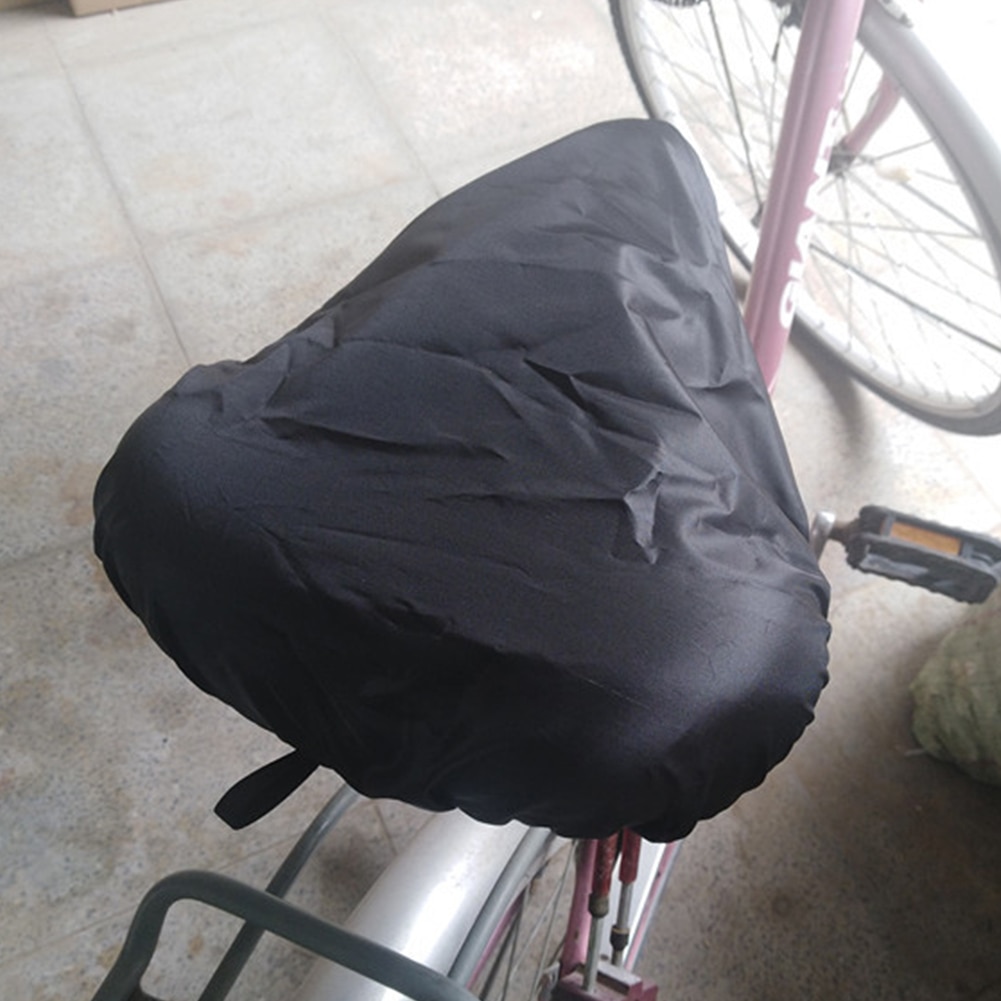 2 Pcs Fiets Zadel Seat Waterdichte Regenhoes Trekkoord Outdoor Recreatie Bike Seat Stofbestendig Fietsen Accessoires