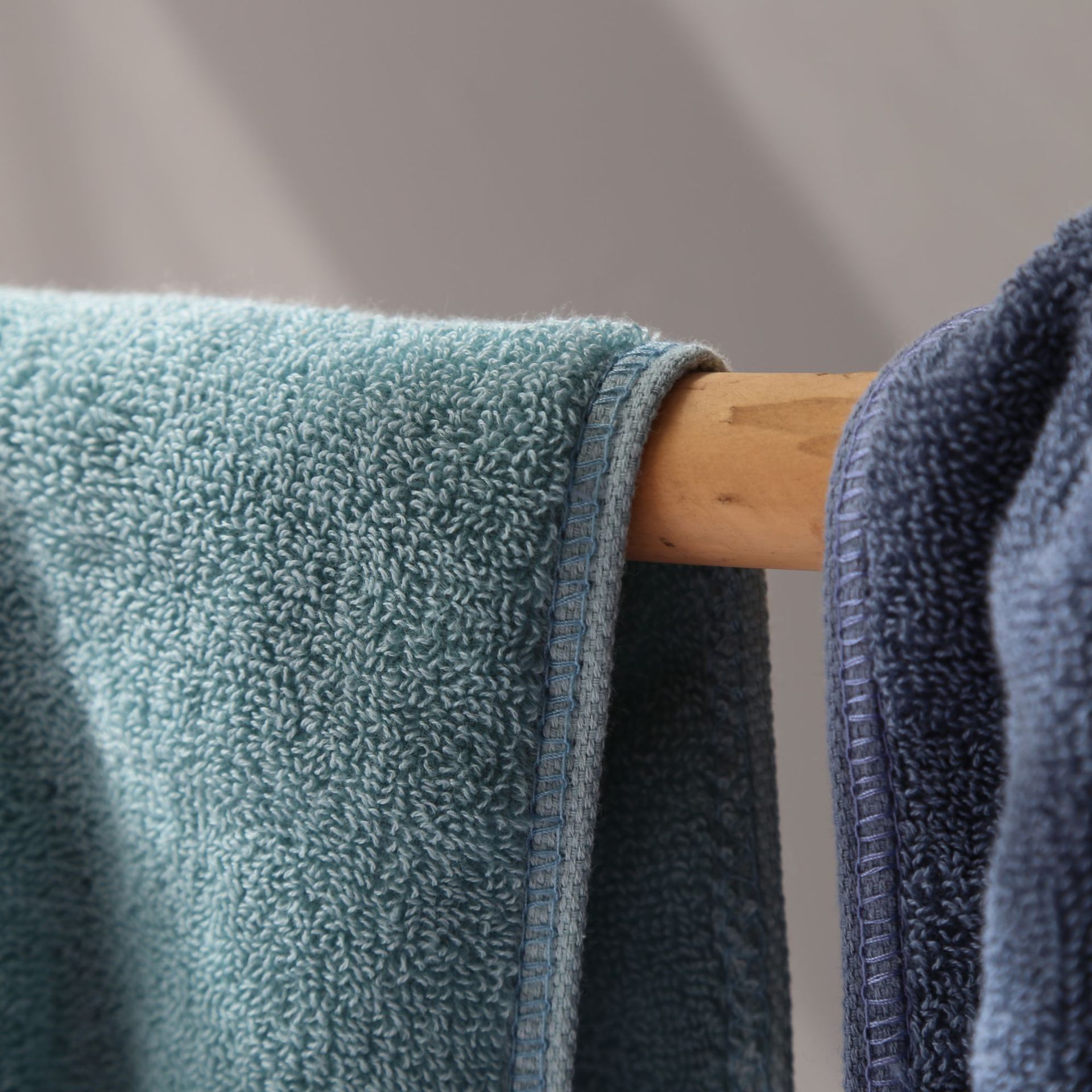 2PC 100% Cotton Face Towel Strong Absorbent Towel Hair Multifunctional Adults Baby Hand Towel for Bathroom Hand Towels