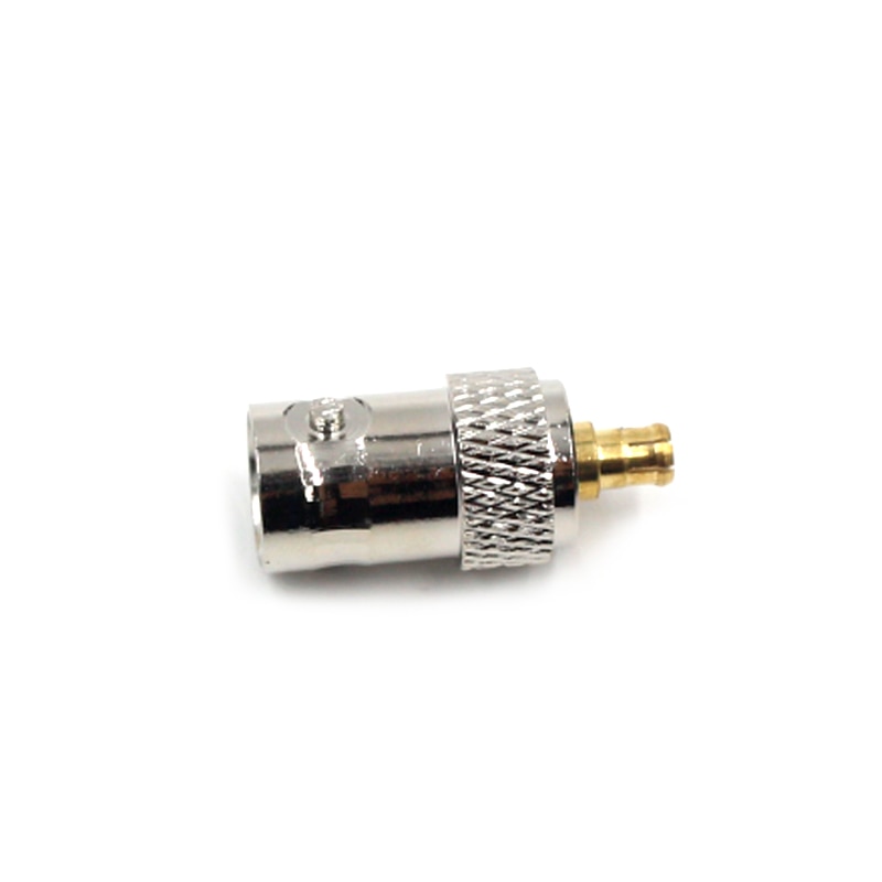 Adaptador de conector de osciloscopio BNC-MCX, BNC hembra a conector macho MCX para osciloscopio DS0201 /DSO201/ DSO quad /DS203 (OSC)