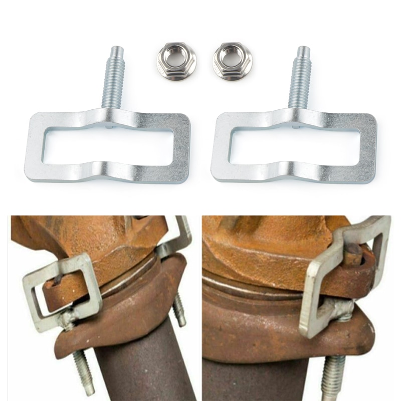 Exhaust Manifold Stud Clamp Repair kit Hush for Studfix 8001 For Ford Truck V8 &amp;V10