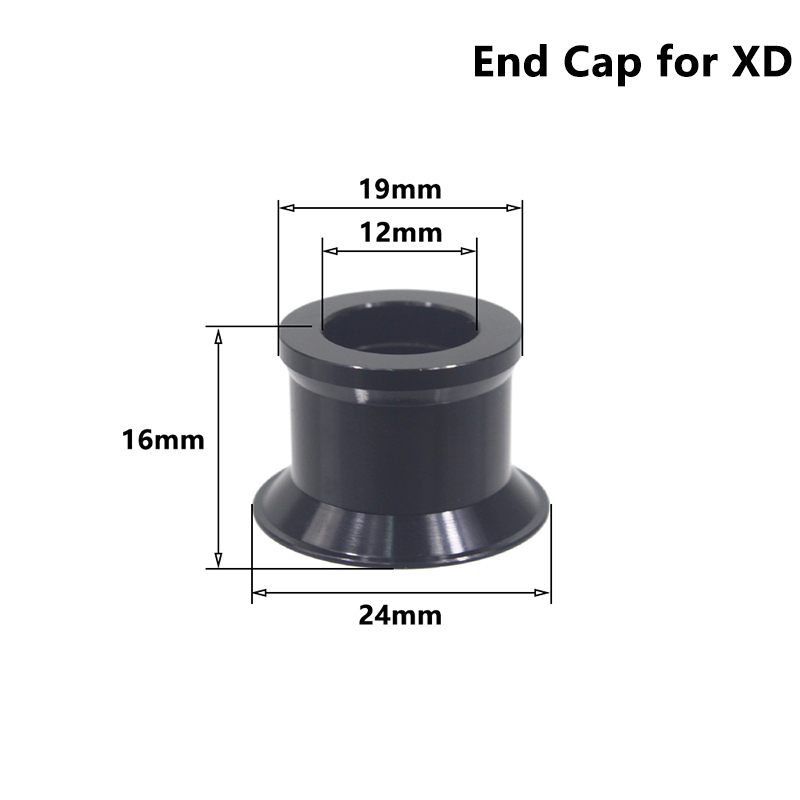 HEPPE Micro Spline Freehub MTB Road Bike Hub Body DT XD Driver for 180 240 350 Hub Bike Freehub Component MS HG 11/12 Speed Core: XD End Cap