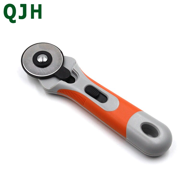 Materiały krawieckie 45mm narzędzia patchworkowe bezpieczne kółko rolkowe okrągły nóż robić ręcznego cięcia tkanin skórzanych nóż robić kół nóż obrotowy