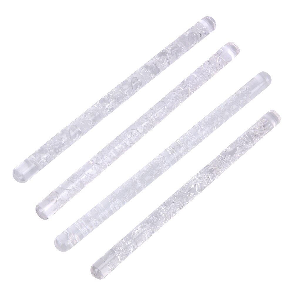 Acryl Cupcake DIY Decorating Rolling Pin Fondant Decoratie Tool Multi-Patroon Bloem Vormige Deegroller Keuken Bakken Pin