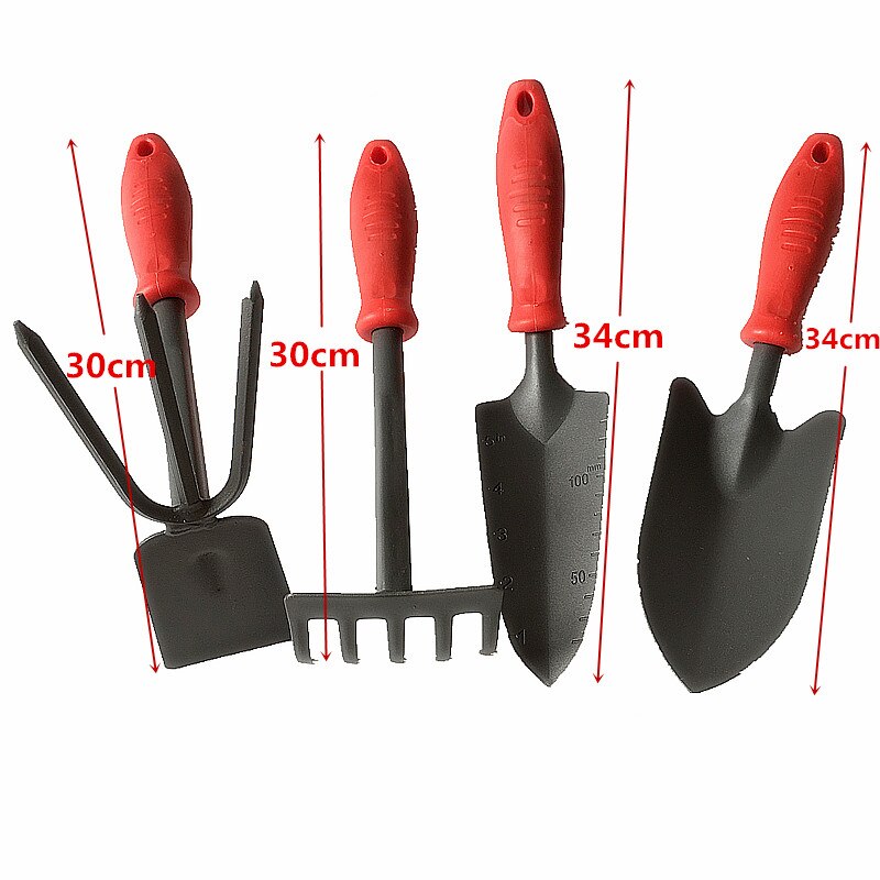 Tuin Gereedschap Kit Tuin Park Size Spade Schop Hark Schoffel Kleine Schoffel Hark Balkon Groente Planten Los Bodem Tuin Hand gereedschap.