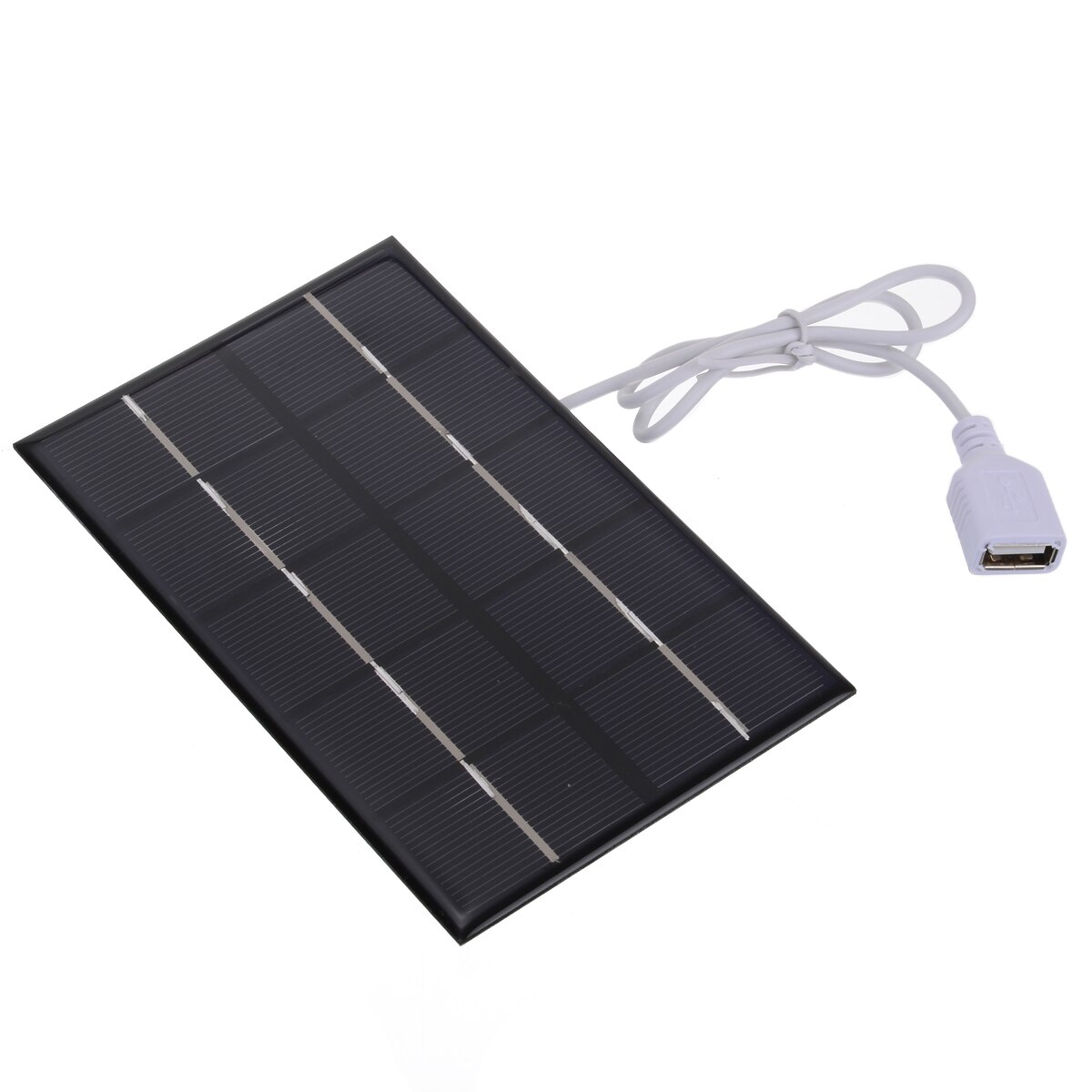 Mayitr 5W 5V Draagbare Usb-poort Mobiele Telefoon Solar Panel Solar Charger Pane Outdoor Reizen Solar Power Panel
