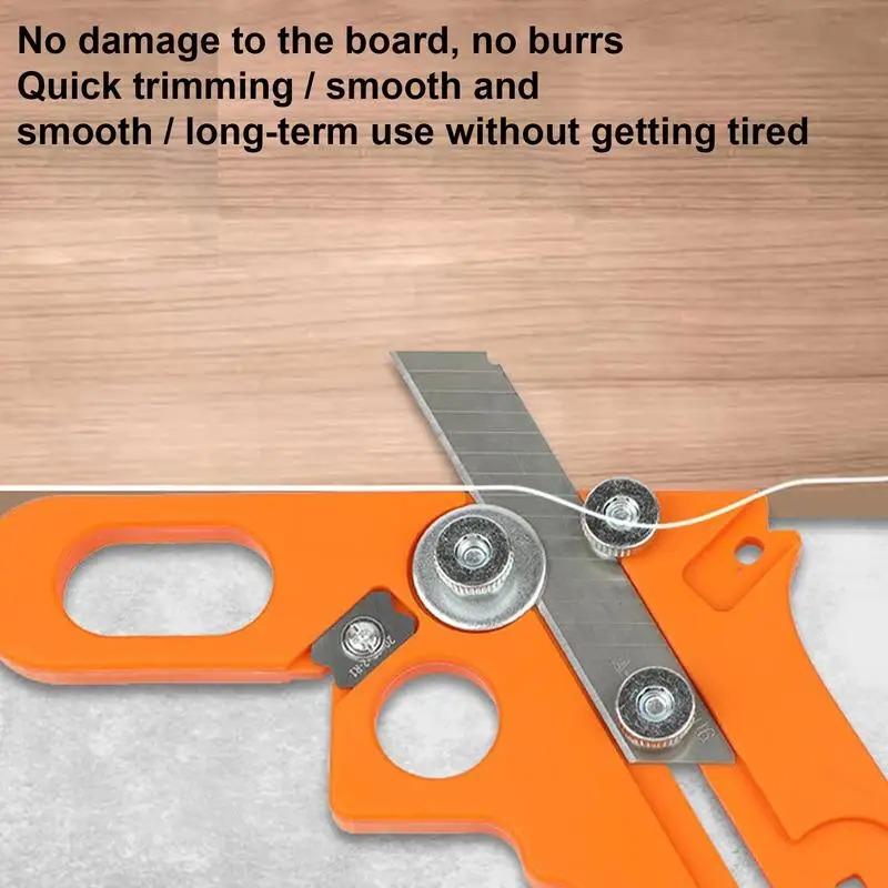 Handleiding Kantenverlijmer Trimmer Fineer Kantensnijder Gereedschap Houtbewerking Afschuining Vliegtuig Hout Afschuinen Filetschraper Board Ontbramen