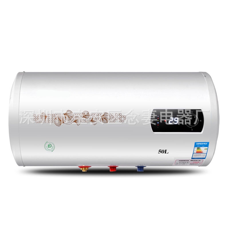 50L/2000W Digital Display Drum Computer Water Heater Intelligent Water Heater Quick Heat Electric Storage Water Heater