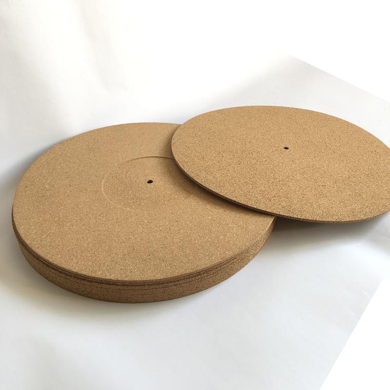 Tapis antidérapant en liège, épaisseur de 3mm, antidérapant antistatique pour disque vinyle de 12 pouces