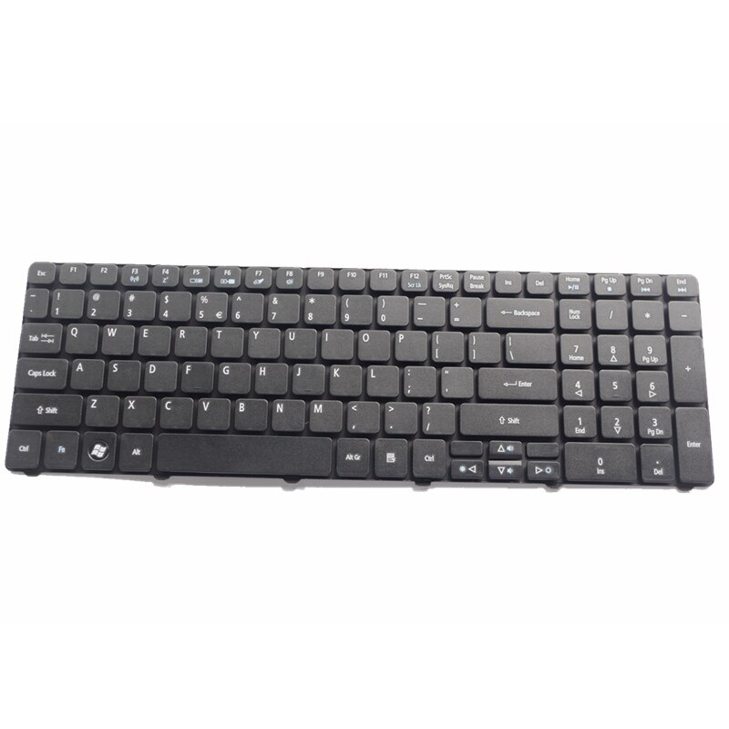 GZEELE English Laptop Keyboard for ACER Aspire 5250 7739G 7739Z 7739ZG 8940 5560(15') 5560G 5552G 5536G US Replace Keyboard