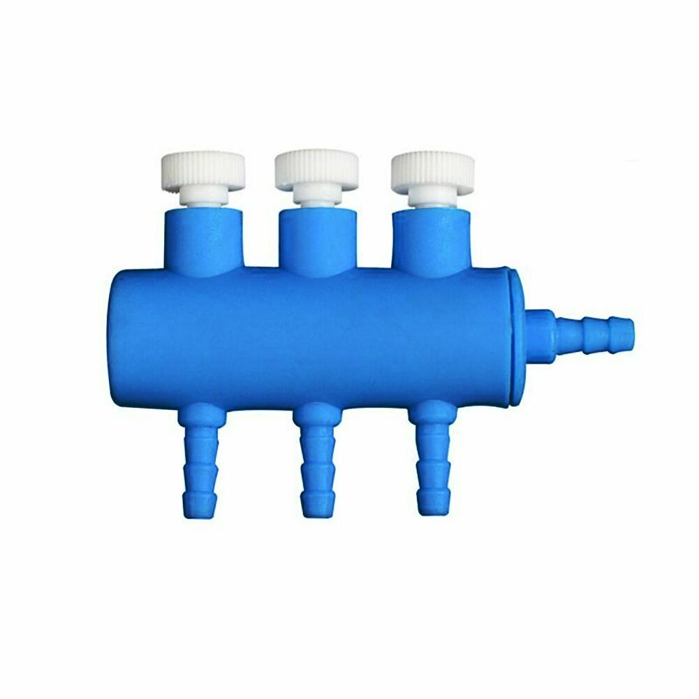 2 3 4 5 6 Way Luchtpomp Accessoires Hendel Aquarium Controle Aquarium Outlet Air Flow Distributeur Schakelaar Zuurstof buis Nuttig
