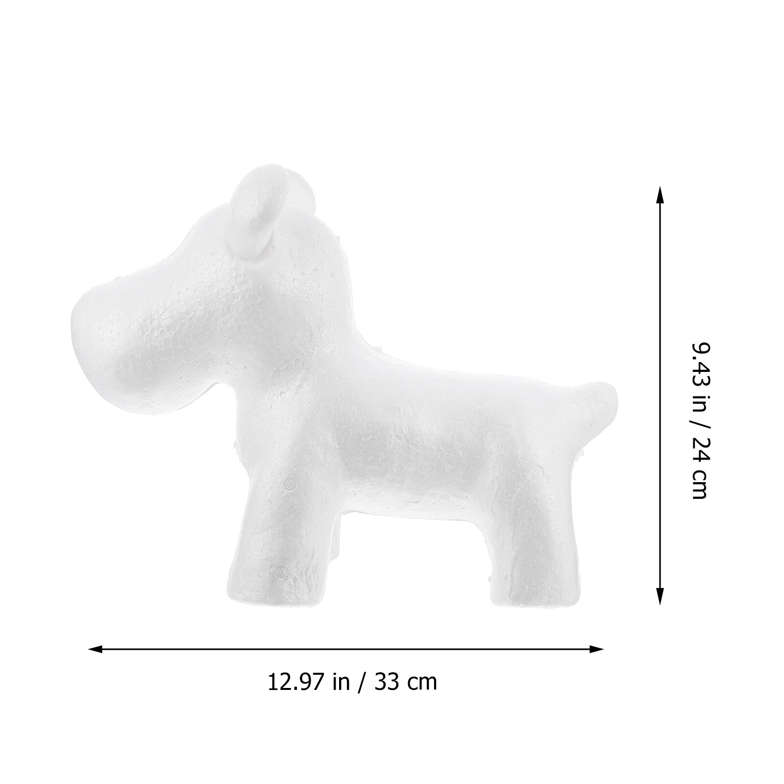 Polystyrene Modelling Puppy Mould for Wedding Party Decoration